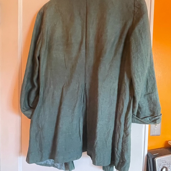 Cold Water Creek Linen Blazer, great for weddings - Picture 5 of 7